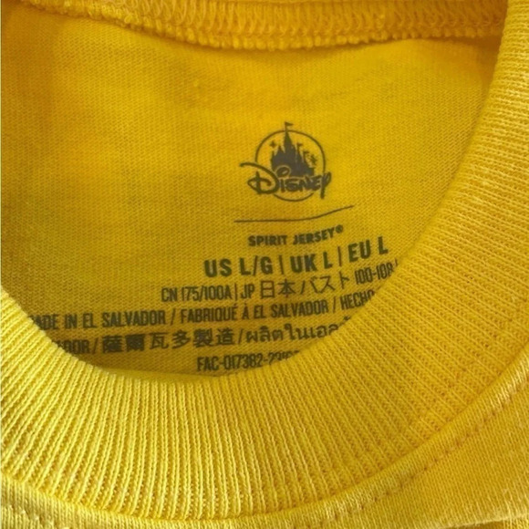 Unisex Disney Walt Disney world Mickey Mouse Pizza Spirit Jersey T-Shirt L - Picture 4 of 5